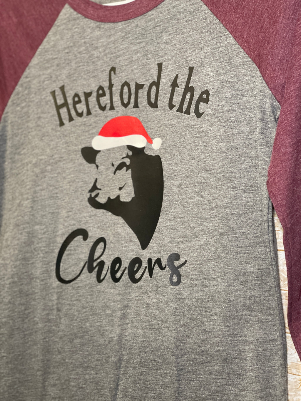 Hereford the Cheers 3/4 sleeve