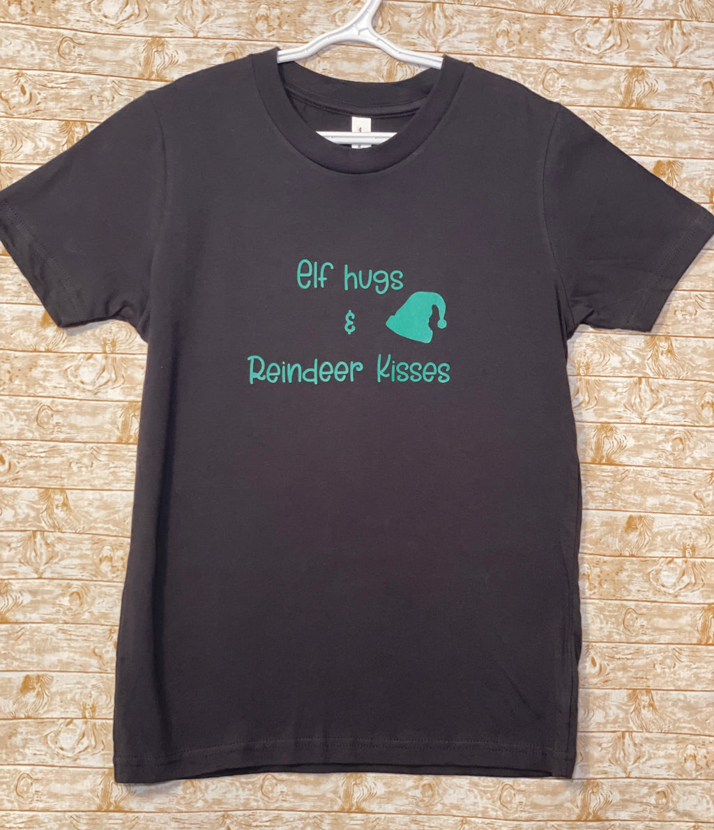 Elf Hugs Kids Tee