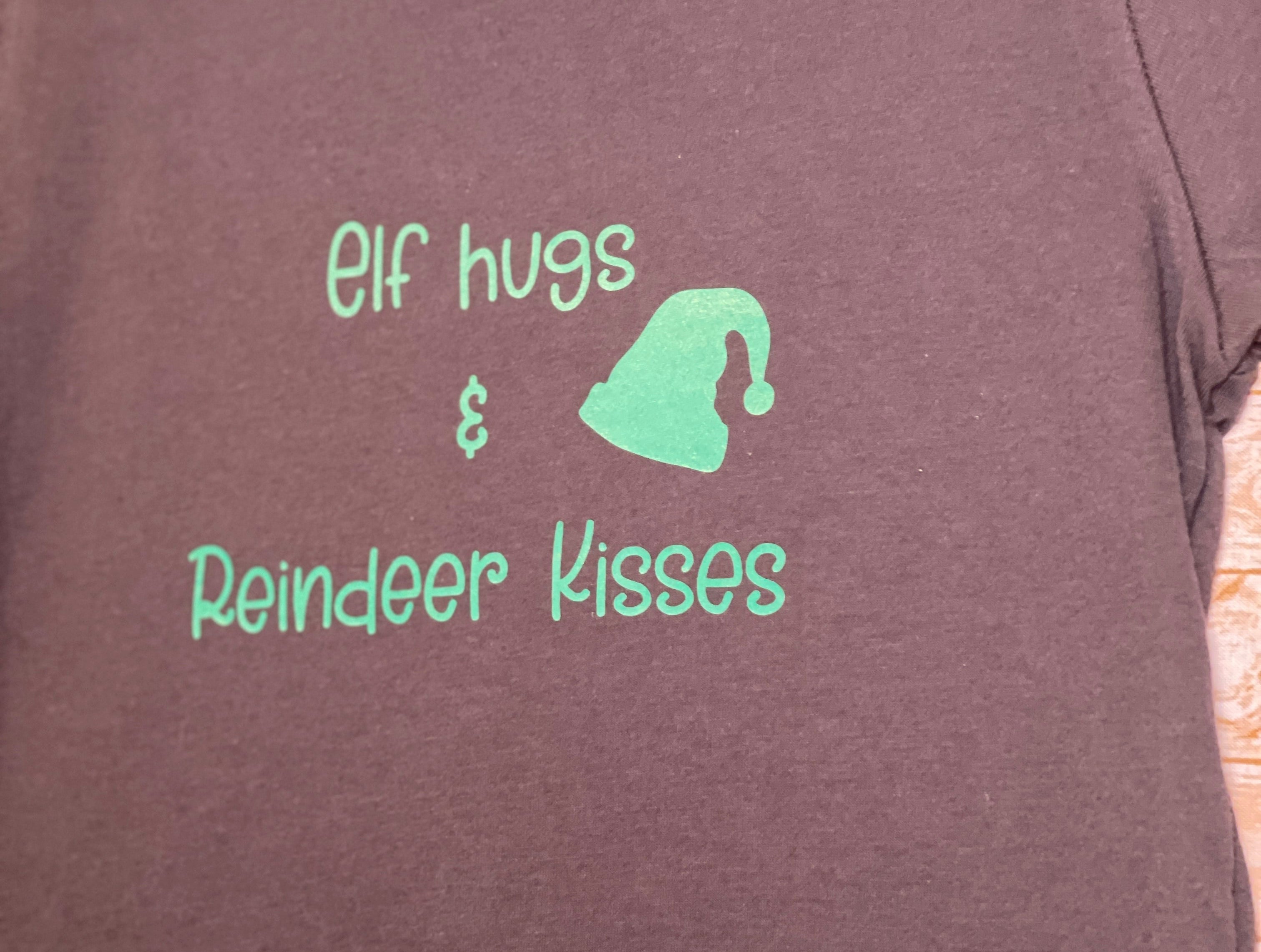 Elf Hugs Kids Tee