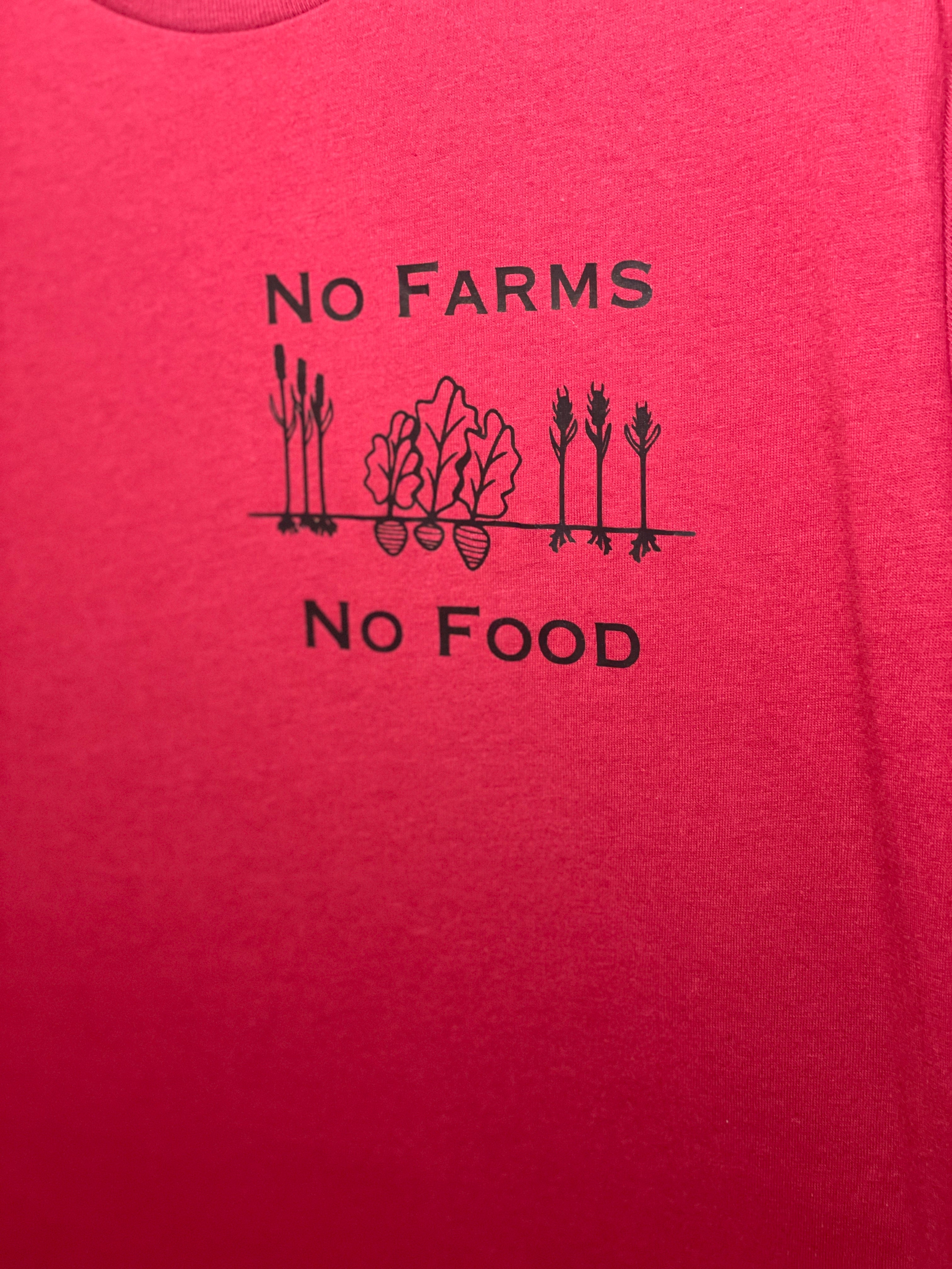 No Farms Tee