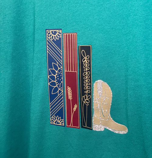 Books & Boots Tee