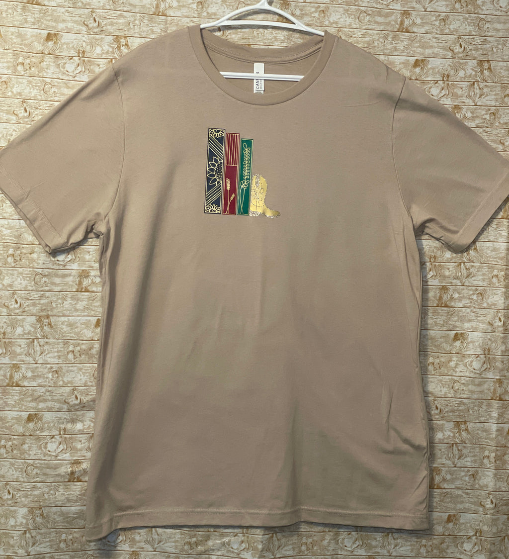 Books & Boots Tee
