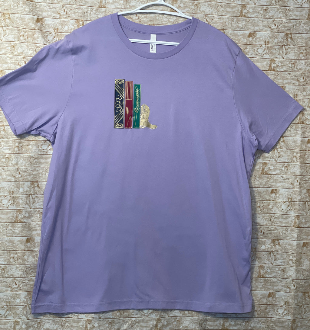 Books & Boots Tee
